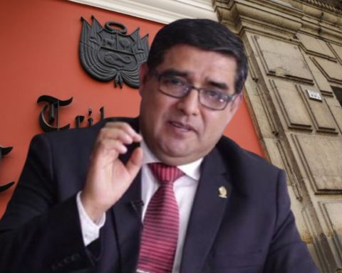 Víctor Rodriguez Monteza, former supreme prosecutor linked to the White Collars, indicated before the TC that his dismissal was "unfair"