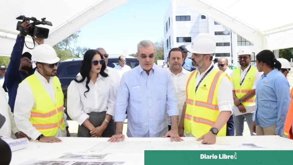 Visit to UASD Sabaneta: Abinader evaluates progress of the work