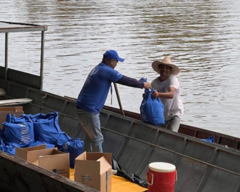 WFP boat capsizes in Delta Amacuro and loses food for indigenous schools