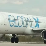 Avión en el que arribaron a La Habana los eportados