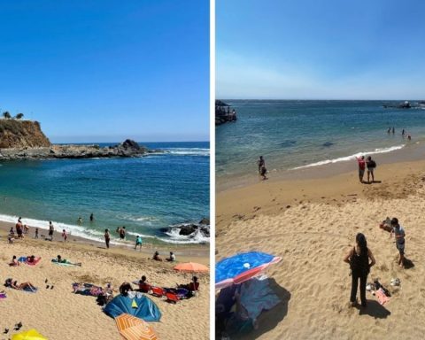 What are the authorized beaches of Valparaíso
