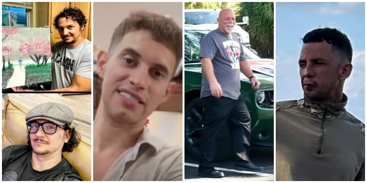 De izquierda a derecha: Pavel Alling Peña, Ledián Padrón Guevara, Michael (Michel) Ortega Casanova y Héctor Duani Cruz Correa