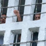 Presos en una cárcel cubana