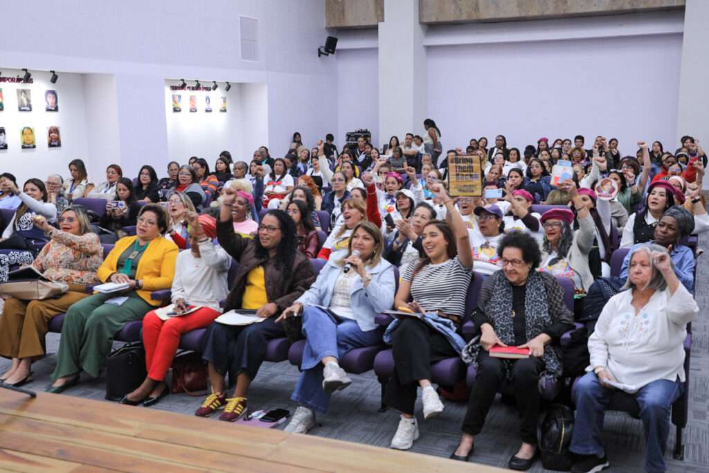Women of the world make up the “Cilia Flores International Solidarity Brigades for Peace”