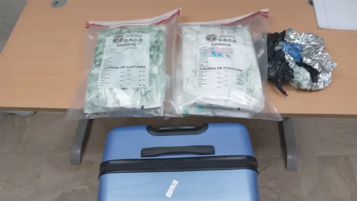 A Frenchman is arrested in the Dominican Republic when he tried to travel to Paris with cocaine