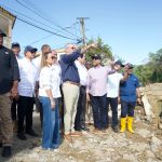 Abinader visits areas impacted by floods in Gaspar Hernández and orders comprehensive intervention and compensation for those affected