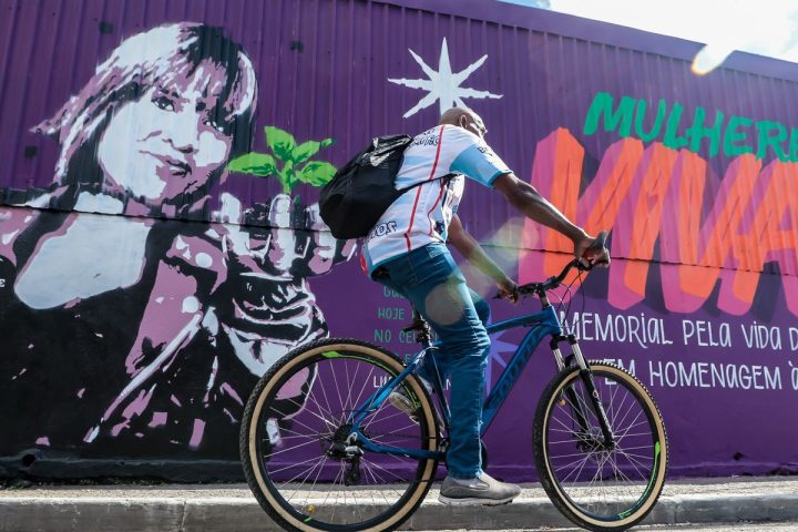 Act against feminicide inaugurates mural in honor of Tainara in SP