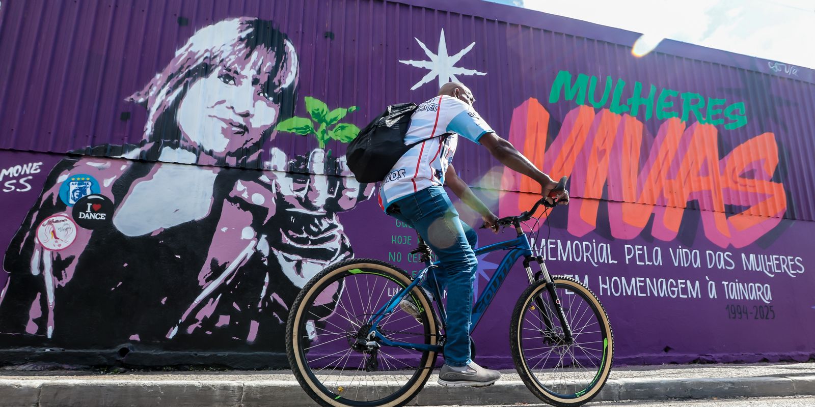 Act against feminicide inaugurates mural in honor of Tainara in SP