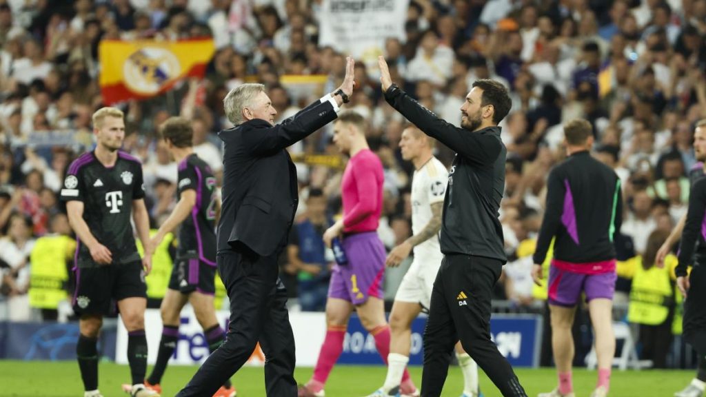 Ancelotti reunites with his son Davide