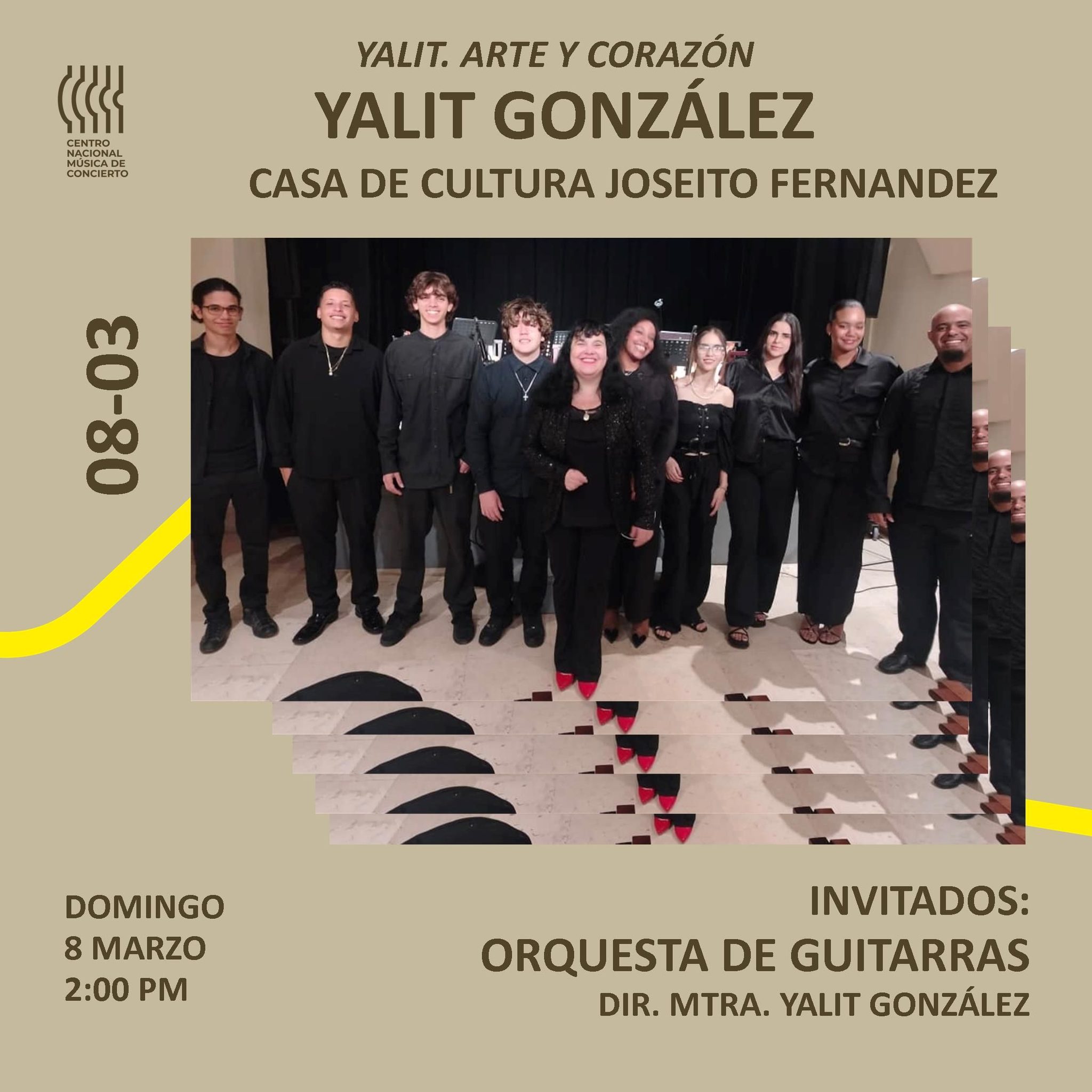 Concert by Yalit González and his Guitar Orchestra