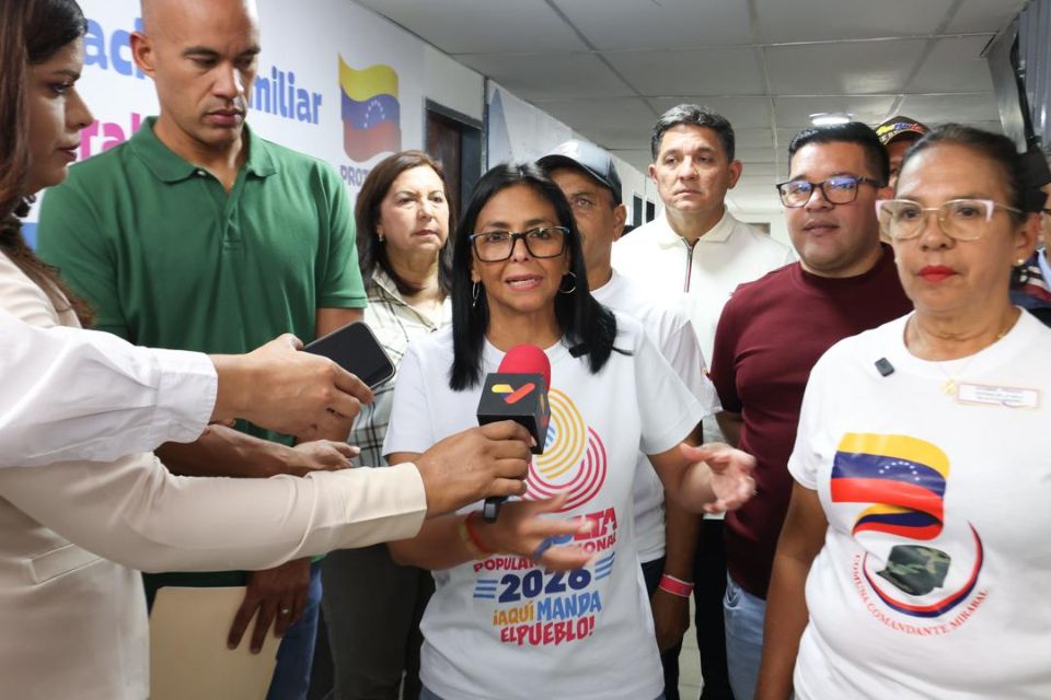 Delcy Rodríguez: "We are calling to strengthen popular power"