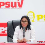 Delcy Rodríguez meets with the National Directorate of the PSUV prior to the 8M Consultation