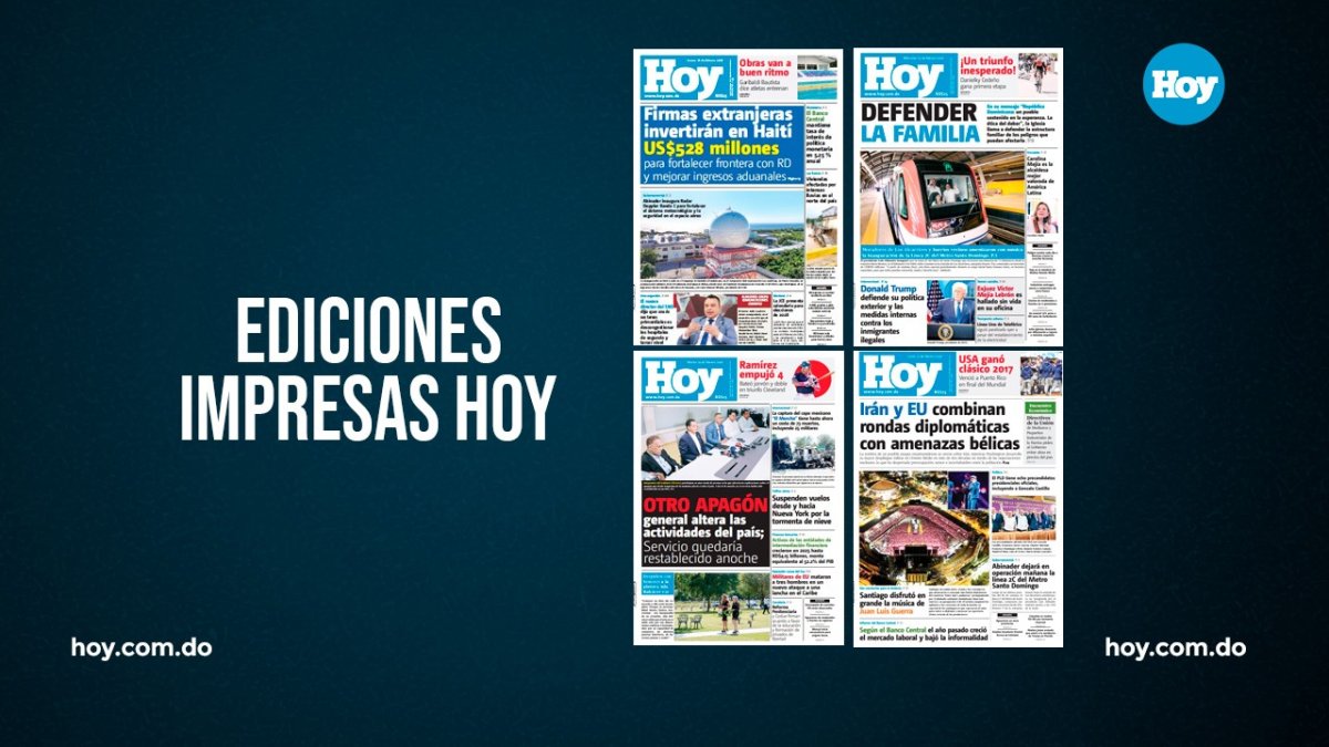 Didn't you see the printout? Summary of the February 23 to 28 editions of Periódico Hoy