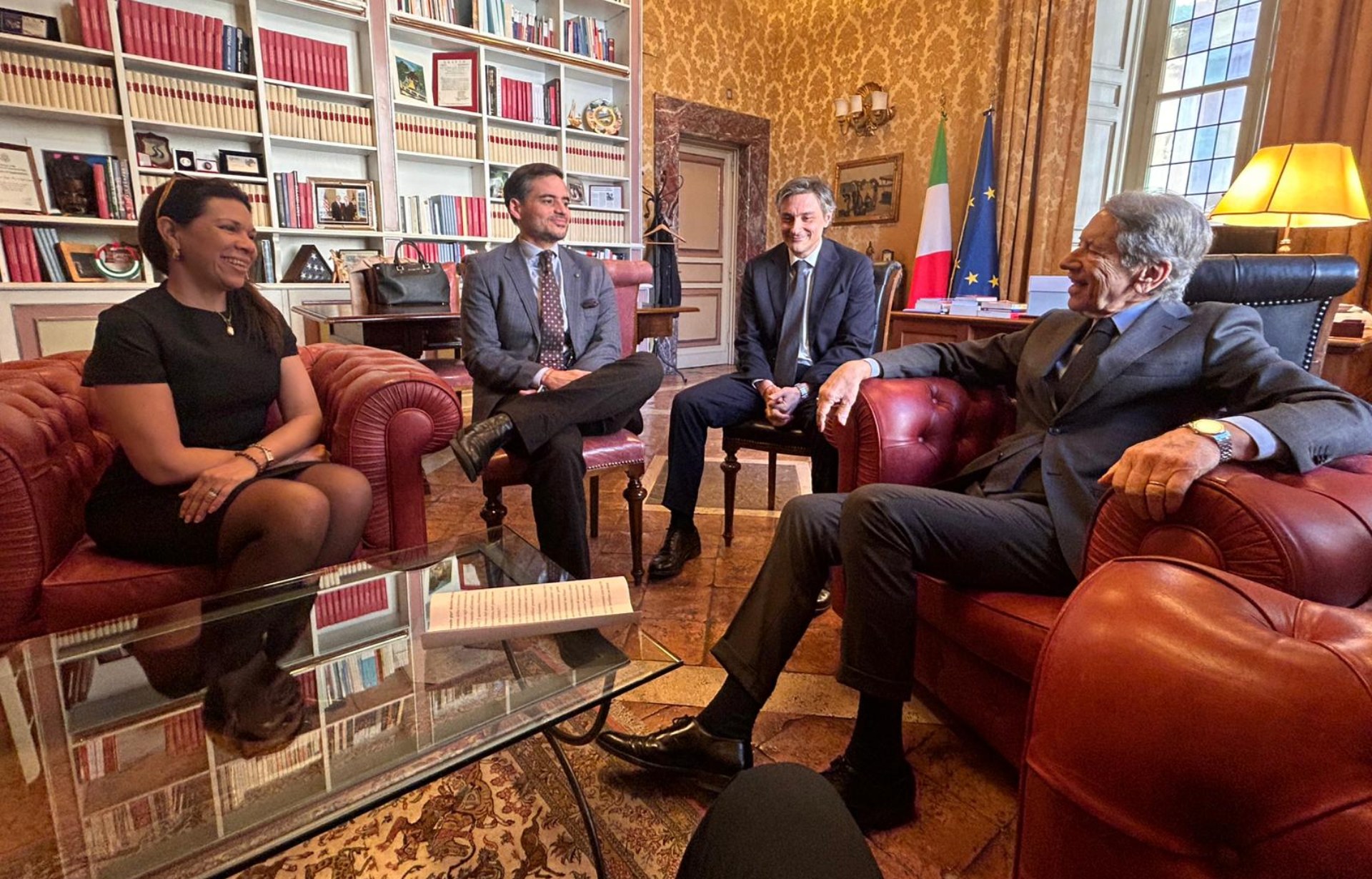 From the Italian Senate, Venezuelan opponents demand free elections and guarantees for exiles and political prisoners