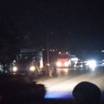 Accidente en vía Blanca