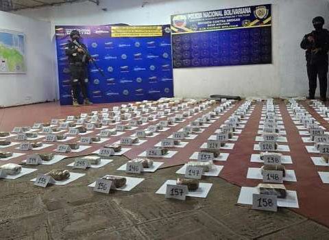 They seize 62 kilos of marijuana on El Aro Island in the state of Bolívar