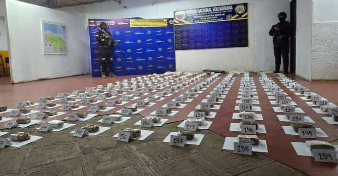 They seize 62 kilos of marijuana on El Aro Island in the state of Bolívar