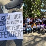 UCV students went to the Ombudsman's Office to demand the resignation of Tarek William Saab