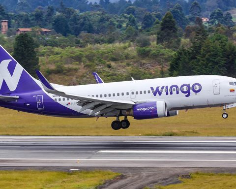 Wingo begins the Caracas-Medellín route in full reactivation of flights to Venezuela